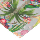 Tropisch, , exotisch, zomer, vogels, bloemen tafelkleed (Gekanteld)