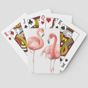 Tropisch   Familie Flamingo's Speelkaarten