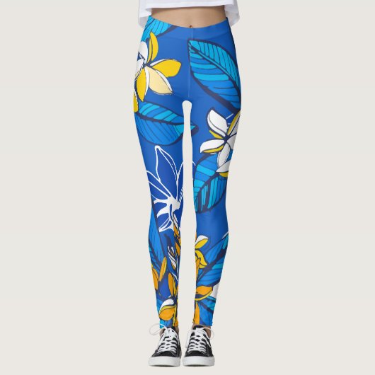 Tropisch faunabos leggings (Voorkant)