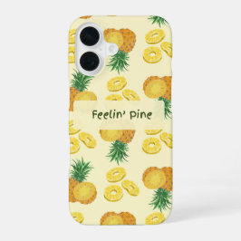 Tropisch Feelin Pine iPhone 16 Hoesje