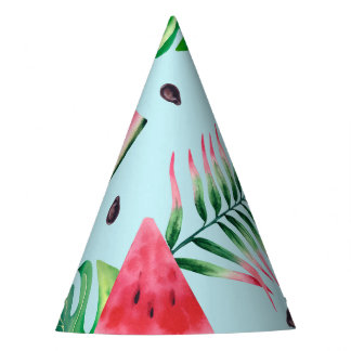 Tropisch feest feesthoedjes