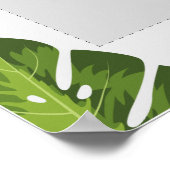 Tropisch feest fotokader poster (Hoek)