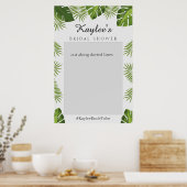 Tropisch feest fotokader poster (Keuken)