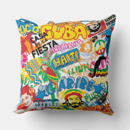 Tropisch feestkussen kussen