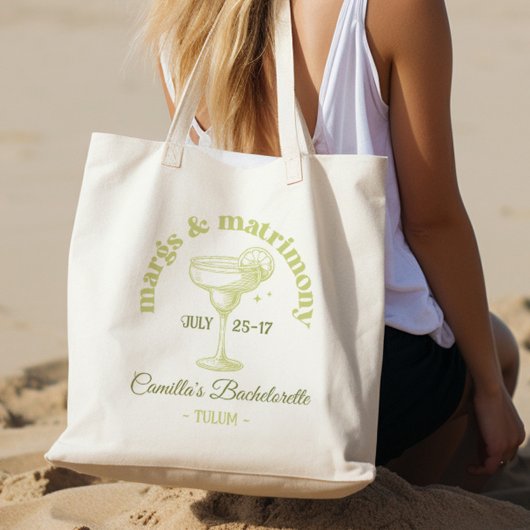 Tropisch Fiesta Margarita Vrijgezellenfeest Tote Bag