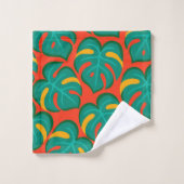 Tropisch Fiesta Patroon Bad Handdoek (Wasdoekje)