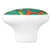 Tropisch Fiesta Patroon Keramische Knop (Zijkant)