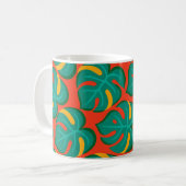 Tropisch Fiesta Patroon Koffiemok (Voorkant links)