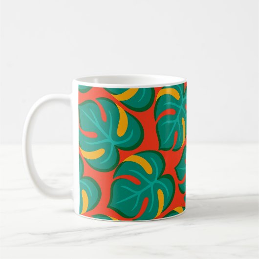 Tropisch Fiesta Patroon Koffiemok (Links)