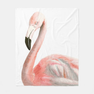 Tropisch Flamingo Bird Fleece Deken