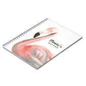 Tropisch Flamingo Bird Notitieboek (Linkerzijde)