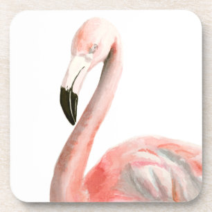Tropisch Flamingo Bird Onderzetter
