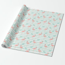 Tropisch Flamingo-inpakpapier