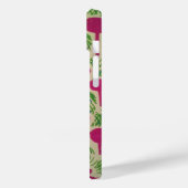 Tropisch Flamingo iPhone Case (Achterkant / Links)