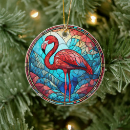 Tropisch Flamingo Keramisch Decoratief Ornament