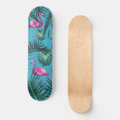 Tropisch Flamingo patroon #4 Persoonlijk Skateboard (Voorkant)