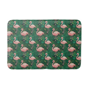 Tropisch Flamingo patroon Badmat
