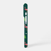 Tropisch Flamingo Patroon iPhone Hoesje (Linkerkant)