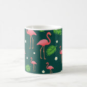 Tropisch Flamingo Patroon Koffiemok (Center)