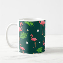 Tropisch Flamingo Patroon