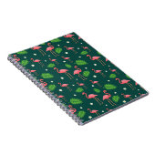 Tropisch Flamingo Patroon Notitieboek (Rechterzijde)