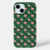 Tropisch Flamingo patroon Telefoonhoesje Case-Mate iPhone Case (Achterkant)