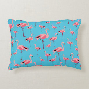 Tropisch Flamingo patroon voor zomerroze Accent Kussen