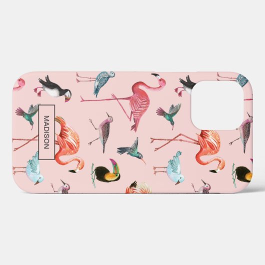Tropisch Flamingo Summer | Iphonecase Case-Mate iPhone Case (Achterkant (horizontaal))