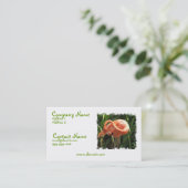 Tropisch Flamingo Visitekaartje (Staand voorkant)