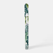 Tropisch flessenpalmpetpatroon iPhone 16 hoesje (Linkerkant)