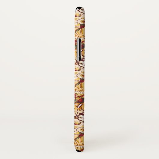 Tropisch flessenpatroon met tijger Case-Mate iPhone case (Achterkant / rechts)