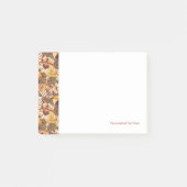 Tropisch flessenpatroon met tijger post-it® notes (Voorkant)