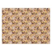 Tropisch flessenpatroon met tijger tafelkleed (Voorkant (Horizontaal))