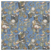 Tropisch Flora Paradijs bij Sunset Fabric Stof (Swatch)