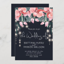 Tropisch Floral Blue Wedding