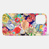 Tropisch Floral Pattern Case-Mate iPhone Case (Achterkant (horizontaal))