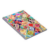 Tropisch Floral Pattern Notitieboek (Rechterzijde)