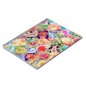 Tropisch Floral Pattern Notitieboek (Linkerzijde)