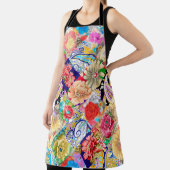 Tropisch Floral Pattern Schort (Insitu)