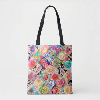 Tropisch Floral Pattern Tote Bag