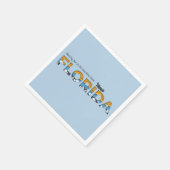 Tropisch Florida Kustpapier Napkin Servet (Hoek)