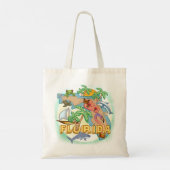 Tropisch Florida Tote Bag (Achterkant)