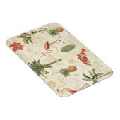 Tropisch Floridian Pattern Magneet (Rechterzijde)