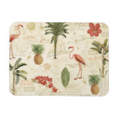 Tropisch Floridian Pattern Magneet (Horizontaal)
