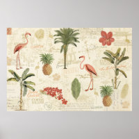 Tropisch Floridian Pattern
