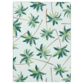 Tropisch Foxtail Palm | Voeg je Initiaal toe Klembord (Achterkant)