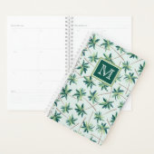 Tropisch Foxtail Palm | Voeg je Initiaal toe Planner (Display)