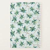 Tropisch Foxtail Palm | Voeg je Initiaal toe Planner (Achterkant)