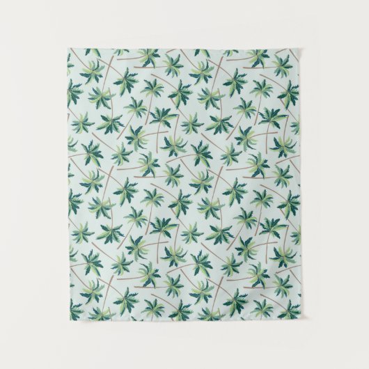 Tropisch Foxtail Palm Wandkleed (Voorkant)