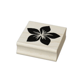 Tropisch Frangipani of Plumeria Flower Hawaii Rubberstempel